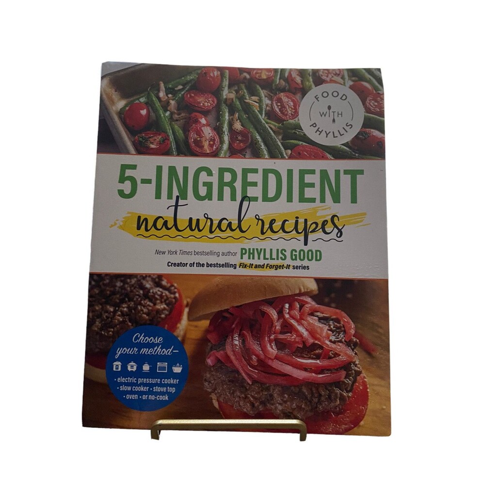 5-Ingredient Natural Recipes by Phyllis Good (2020, Trade Paperback)